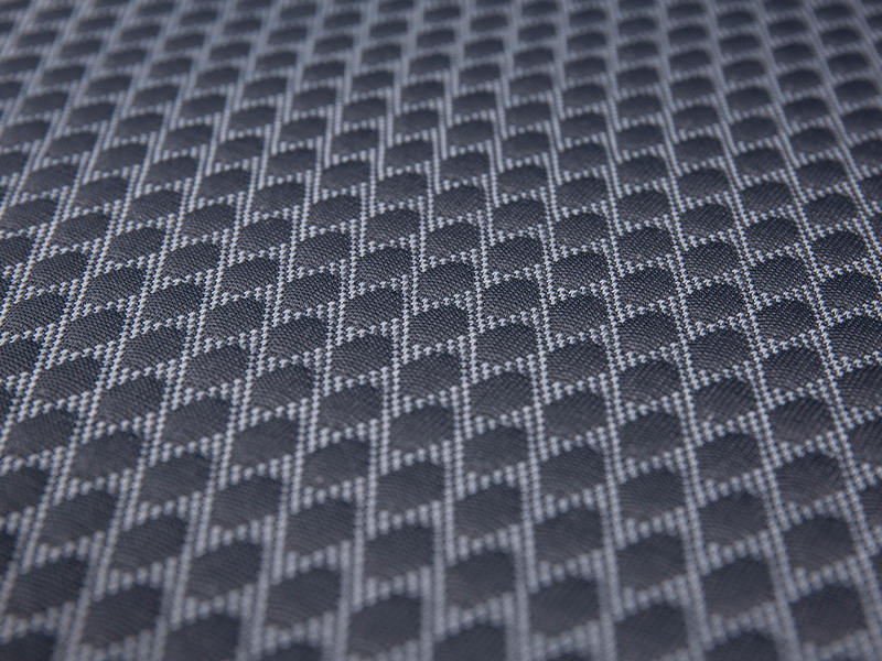 Vải nệm polyester dệt kim jacquard